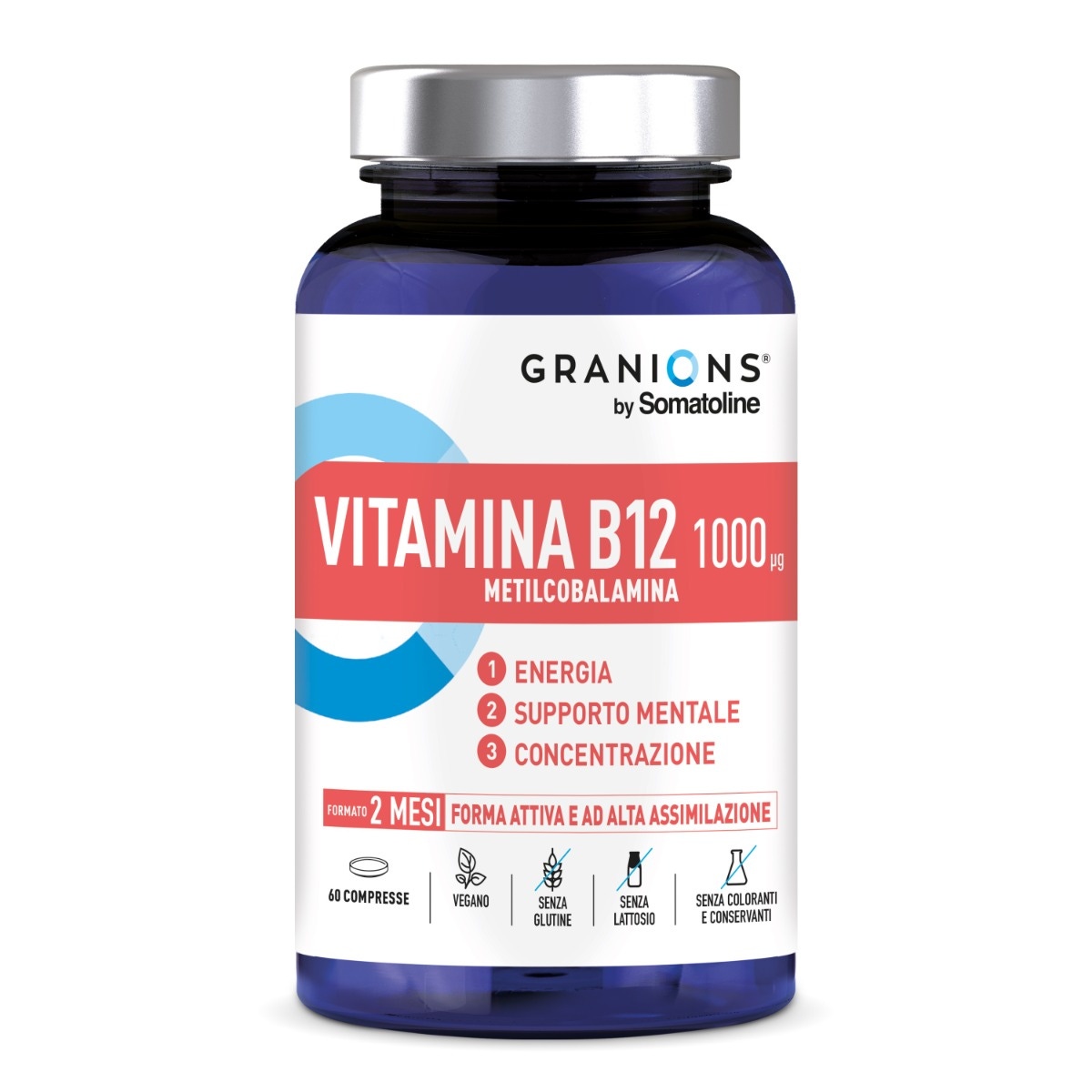 Granions® by Somatoline VITAMINA B12 1000 µg METILCOBALAMINA