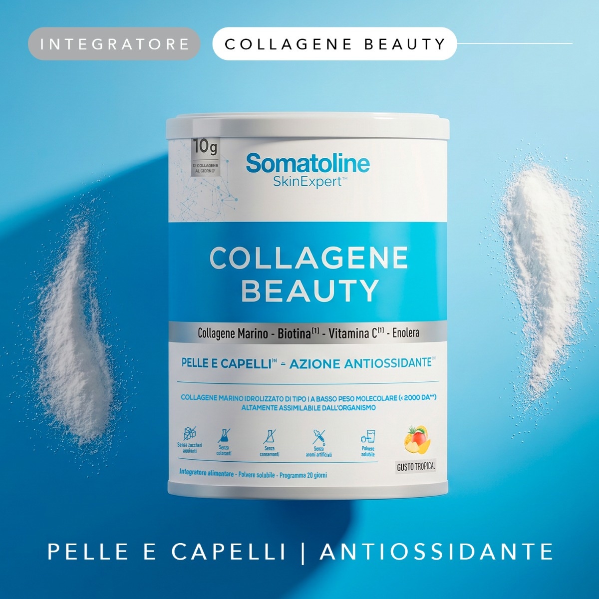 SOMATOLINE Collagene Beauty Tropical Polvere