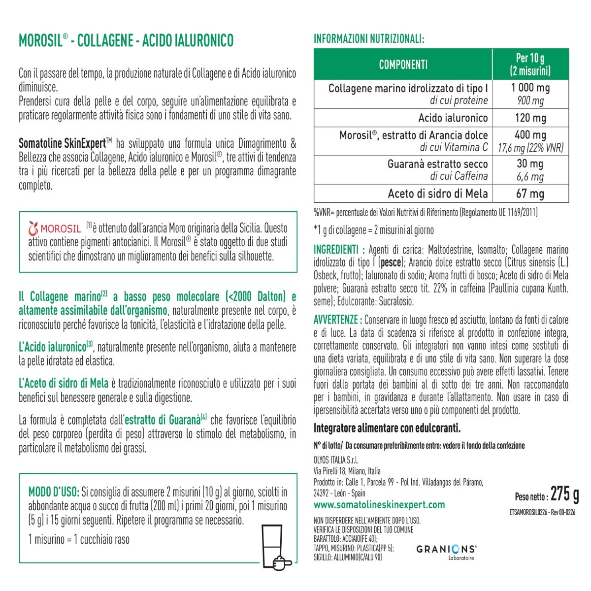 Slim Advanced Polvere